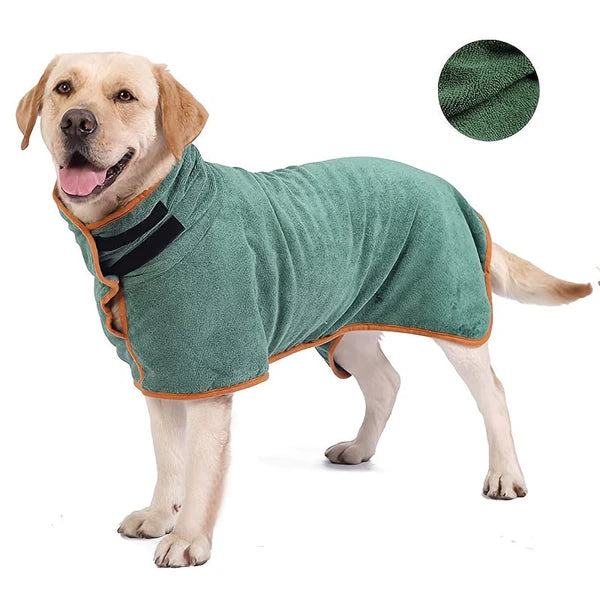 DogCuddlie: The Super Absorbent Dog Bathrobe