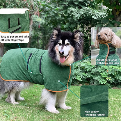 DogCuddlie: The Super Absorbent Dog Bathrobe