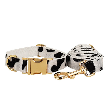 Exquisite Dalmation Dog Harness & Leash Collection