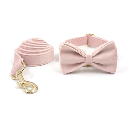 New Arrival: Odessa Pale Pink Personalized Velvet Accessory Collection