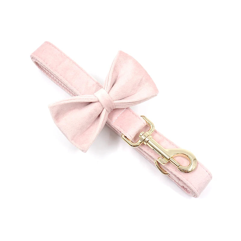 New Arrival: Odessa Pale Pink Personalized Velvet Accessory Collection