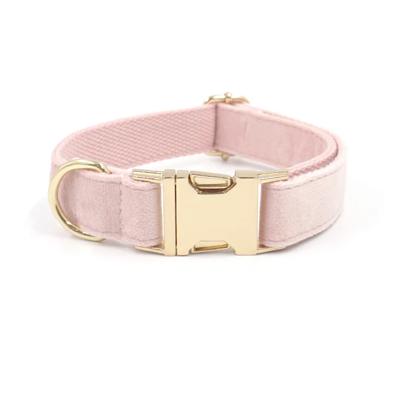 New Arrival: Odessa Pale Pink Personalized Velvet Accessory Collection