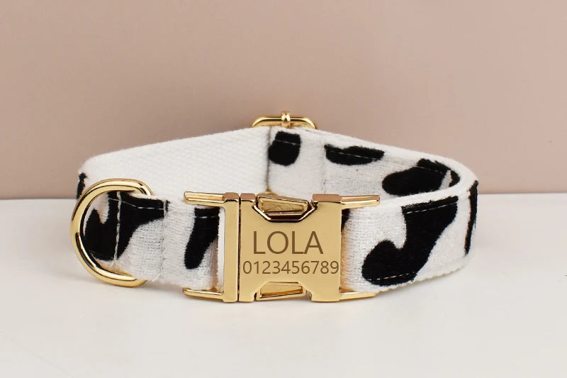 Exquisite Dalmation Dog Harness & Leash Collection