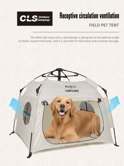 Canine Adventure Explorer Tent: Luxe Camping for Large Dogs