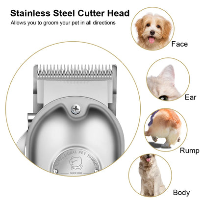 HIENA Digital Display Pet Hair Clipper