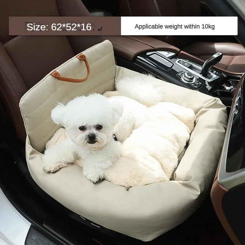 Ivory Elixir Plush Car Seat Bed