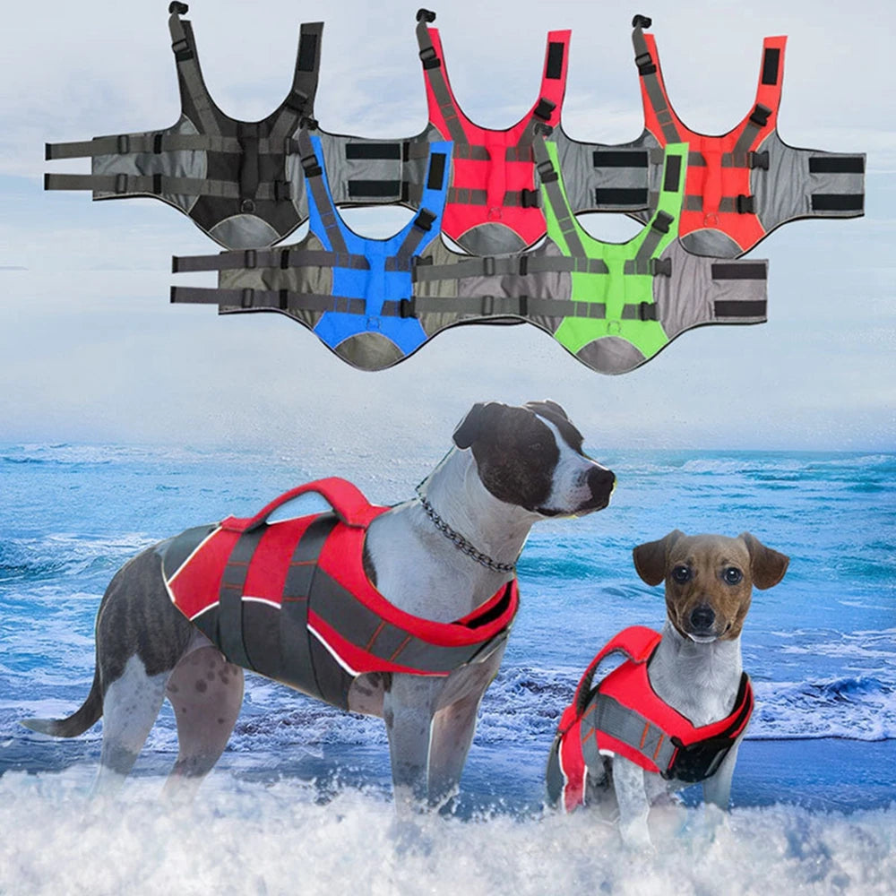 Nautical Paws Reflective Dog Life Jacket – The Ultimate Blend of Safety, Comfort, and Style for Every Aquatic Adventure!