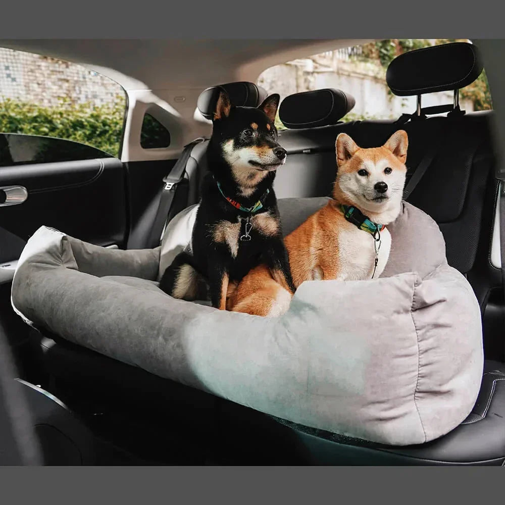 Zanatella Jumbo Dog Car Bed Carrier - Ultimate Travel Comfort for Your Furry Companions