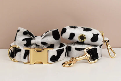 Exquisite Dalmation Dog Harness & Leash Collection