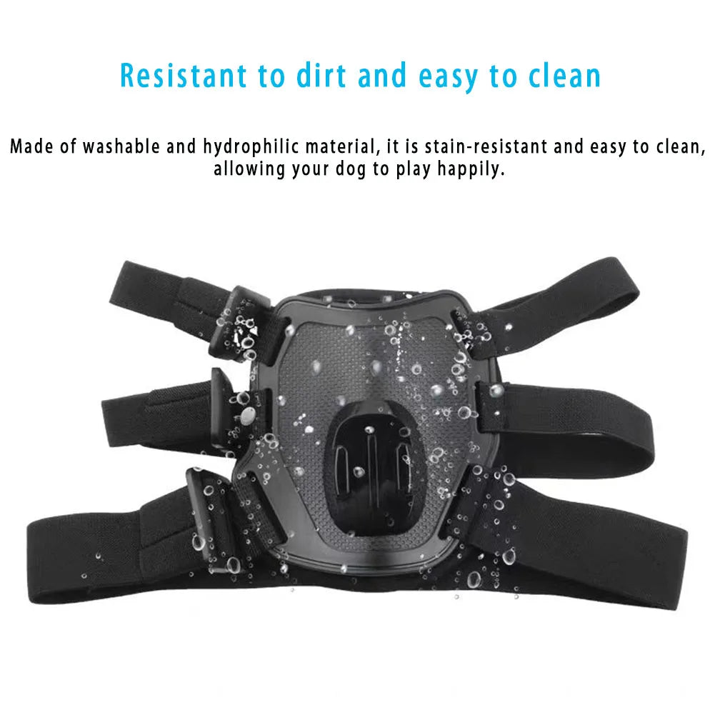 Adventure Dog Camera Harness Mount for GoPro, DJI, and Insta360: Capture the World from Your Dog’s Perspective!