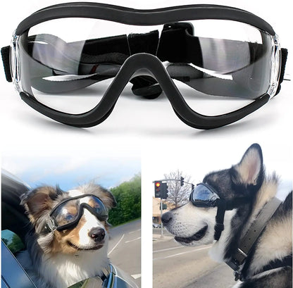 Pup Shades: Stylish Dog Sunglasses with Adjustable Strap – Ultimate Eye Protection for Adventure-Ready Dogs!