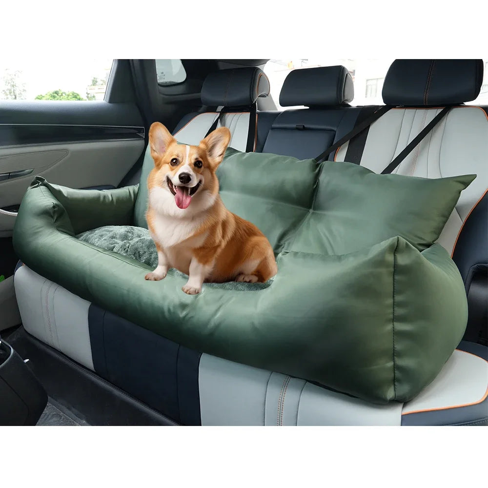 Zanatella Jumbo Dog Car Bed Carrier - Ultimate Travel Comfort for Your Furry Companions