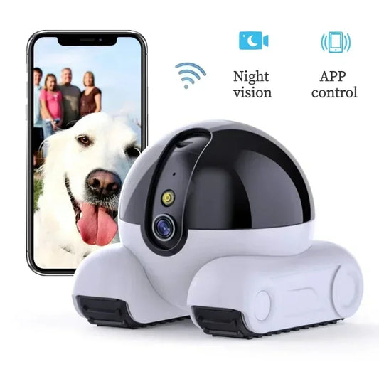 Audio 360 2-Way Doggy Cam: 4G WiFi Motion Detection & Monitoring Camera