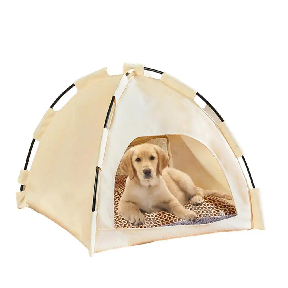 Royal Rover Retreat in Beach: Luxury Portable Dog Tent