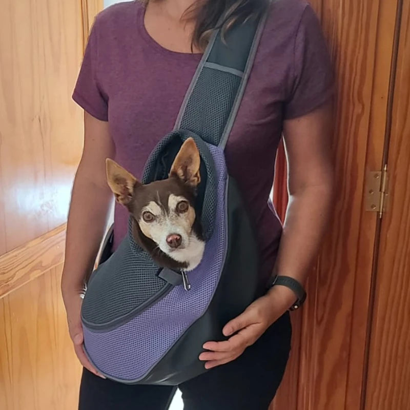 Stylish Pet Travel Sling: Ultimate Comfort for Your Fur Baby