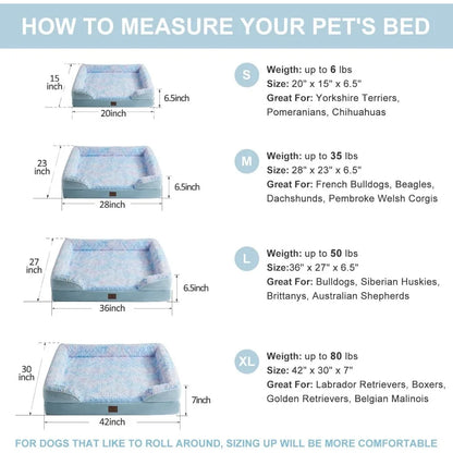 Luxurious Cuddle Haven for You and Your Giant Dog: Calming Rectangle Human Dog Bed – 71"x46"x7"