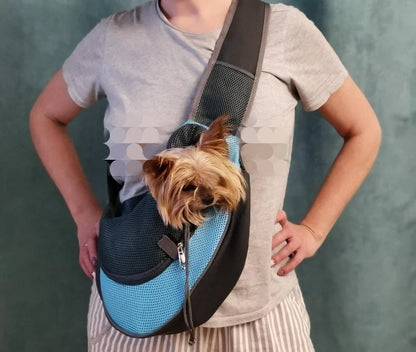 Stylish Pet Travel Sling: Ultimate Comfort for Your Fur Baby