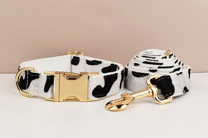 Exquisite Dalmation Dog Harness & Leash Collection