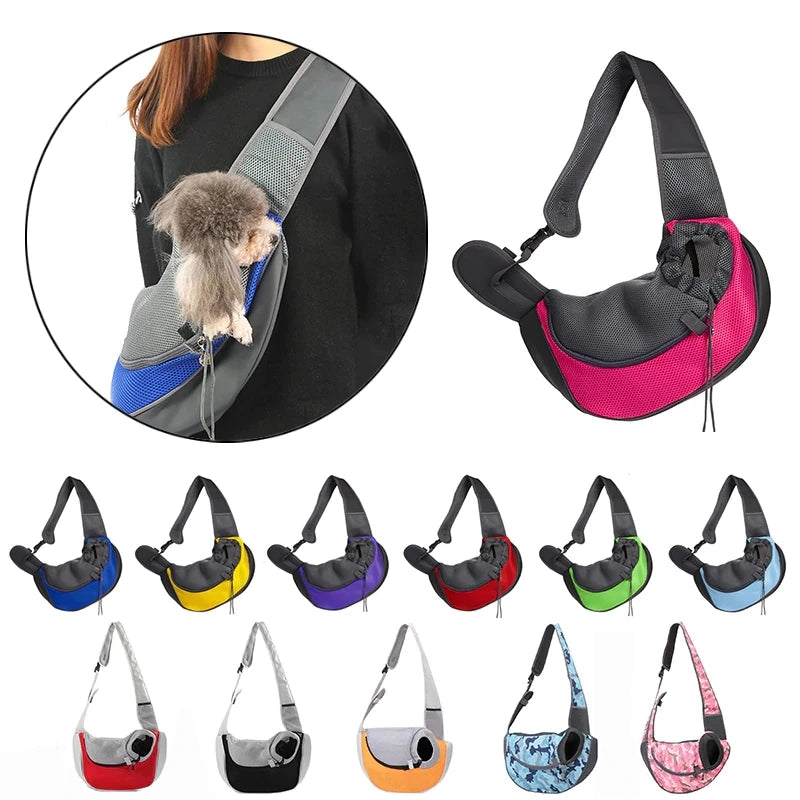 Stylish Pet Travel Sling: Ultimate Comfort for Your Fur Baby