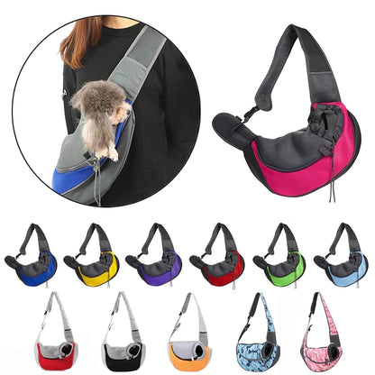 Stylish Pet Travel Sling: Ultimate Comfort for Your Fur Baby