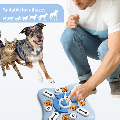 Paw-some IQ Booster: Brain Puzzle & Interactive Dog Puzzle Feeder