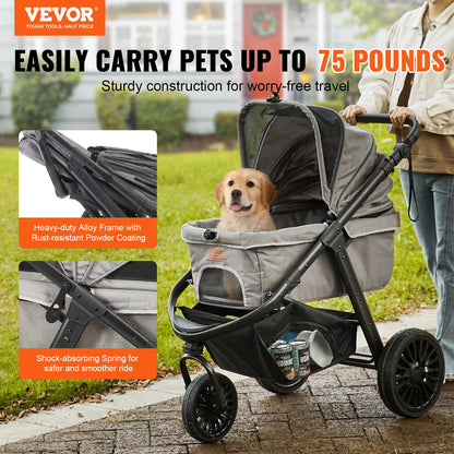 Luxurious Canine Chariot: The Ultimate Dog Buggy/Mobile Fortress