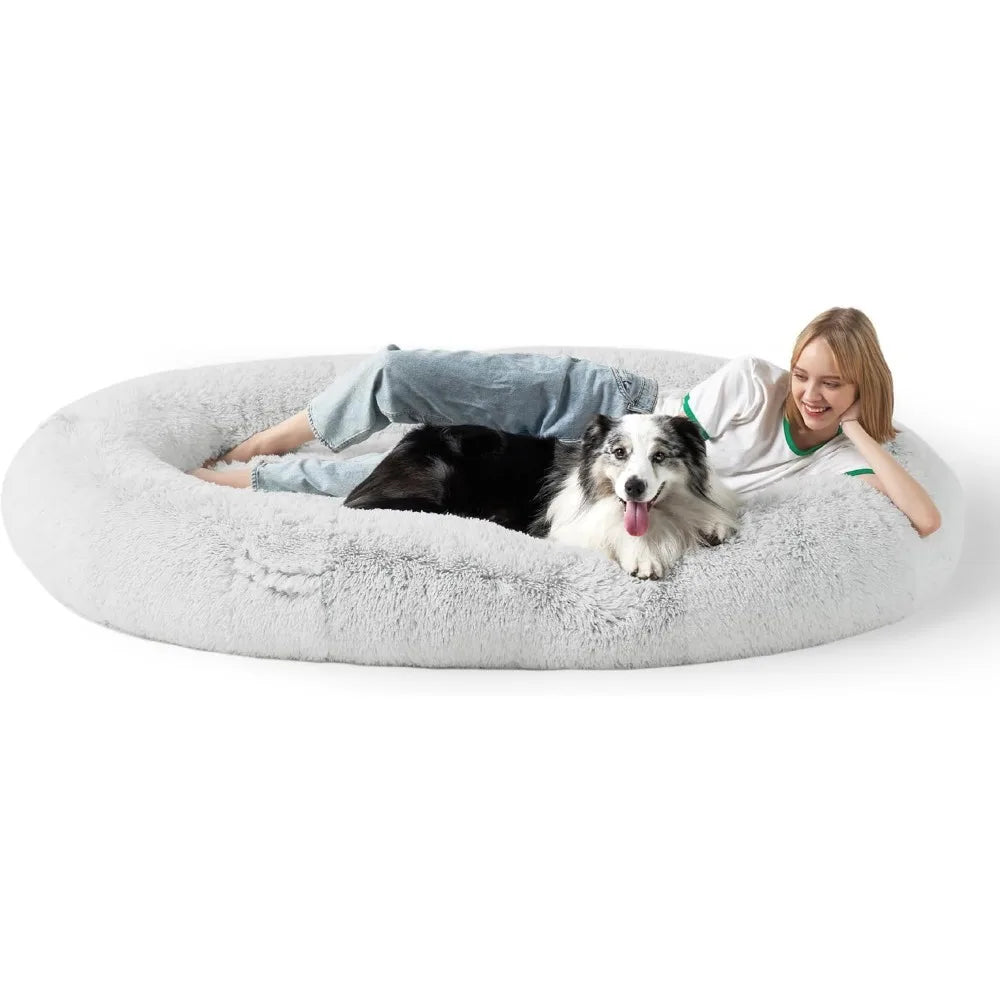 The Ultimate Comfort Haven for Your GIANT Dog: Bedsure Memory Foam Bed – 72"x48"x12"