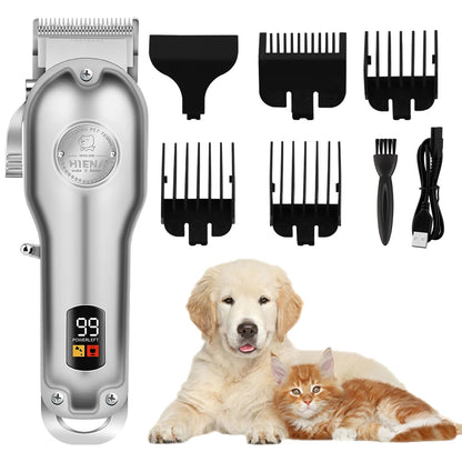 HIENA Digital Display Pet Hair Clipper