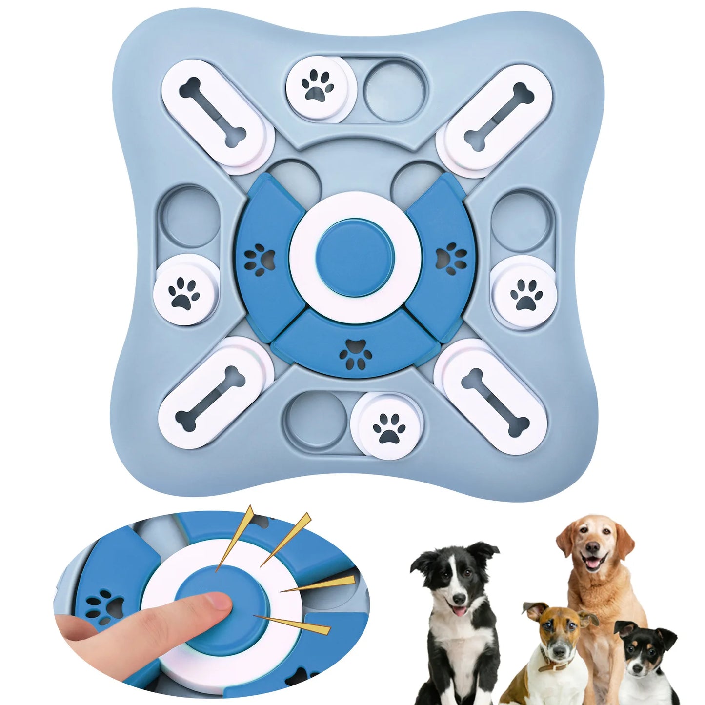 Paw-some IQ Booster: Brain Puzzle & Interactive Dog Puzzle Feeder