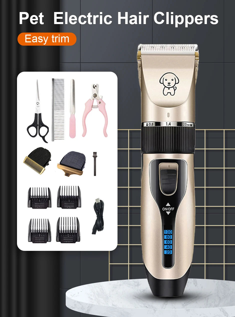 PupPerfect Pro - Ultimate Steel Blade Dog Grooming Kit