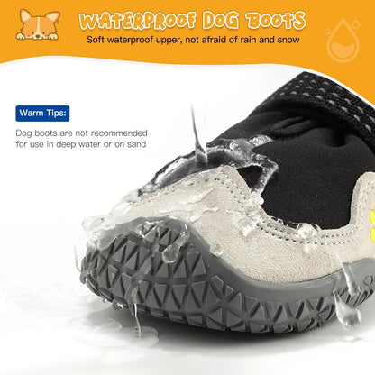 Sporty Dog Shoes for Large Size Dogs - Ultimate Adventure Paw Protectors