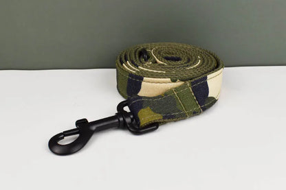 Camouflage Designer Personalized Tactical Dog Harness & Leash Collection