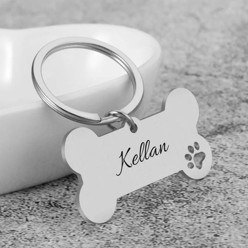 Royal Bone Personalized Pet ID Tag & Keychain