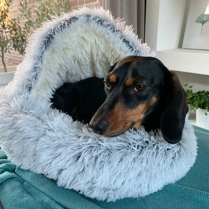 CozyCave Canine Bed