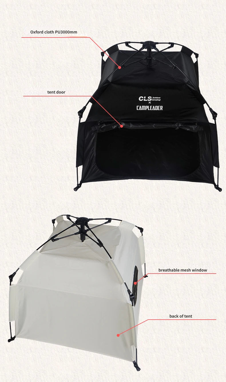 Canine Adventure Explorer Tent: Luxe Camping for Large Dogs