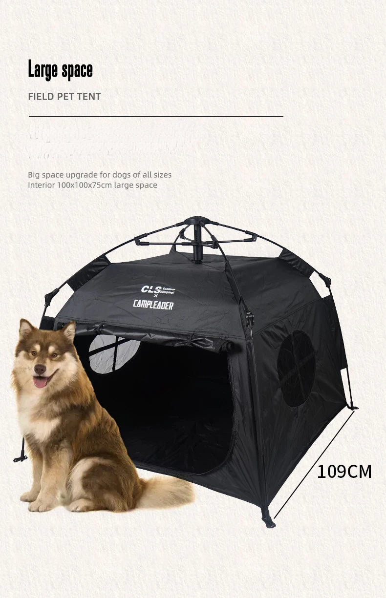 Canine Adventure Explorer Tent: Luxe Camping for Large Dogs